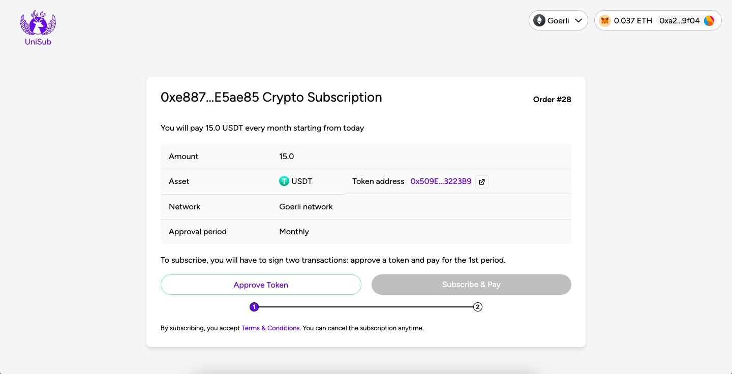 How Does Unisub Work?